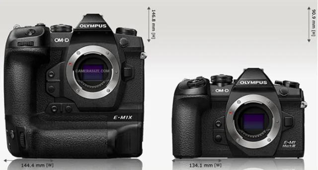 Olympus camera will have a design similar to the E-M1 Mark III