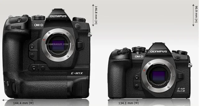 The New Olympus camera will have a design similar to the E-M1 Mark III 17 Olympus camera will have a design similar to the E-M1 Mark III