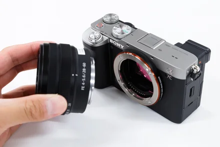 alpha 7c mirrorless video camera for youtube