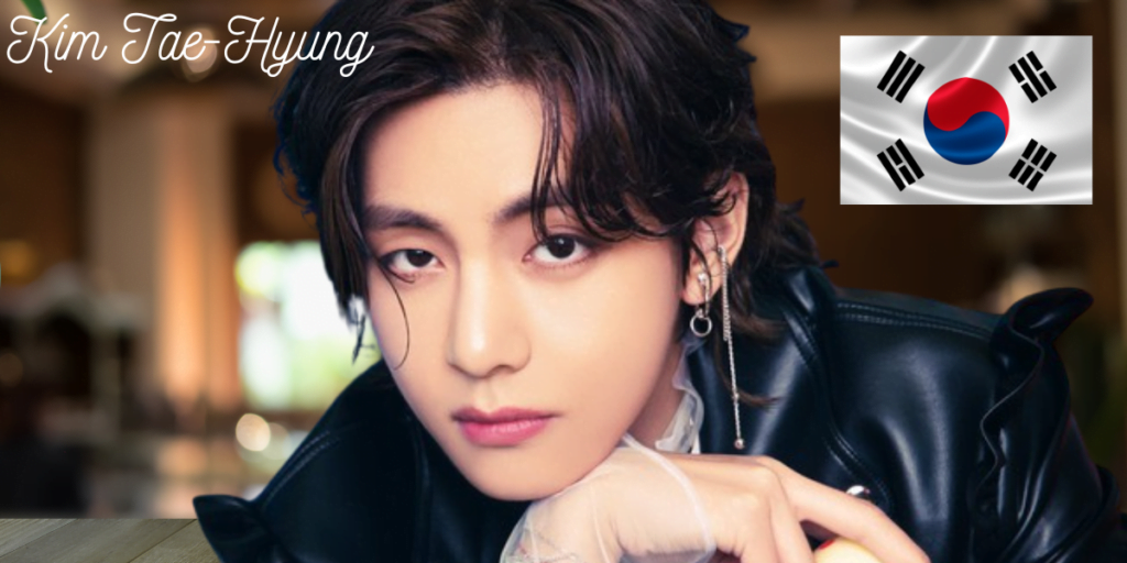 The Top 10 Most Handsome Men in the World for 2023 2 Kim Tae-Hyung - A headshot photograph of a handsome young man with dark hair, wearing a stylish outfit and a confident expression.