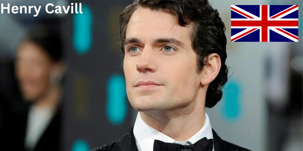 The Top 10 Most Handsome Men in the World for 2023 5 Close-up photo of the handsome actor Henry Cavill, showing his chiseled features and captivating gaze.