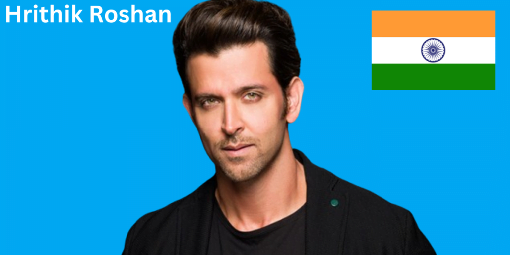 The Top 10 Most Handsome Men in the World for 2023 7 An image of the handsome Bollywood actor, Hrithik Roshan.