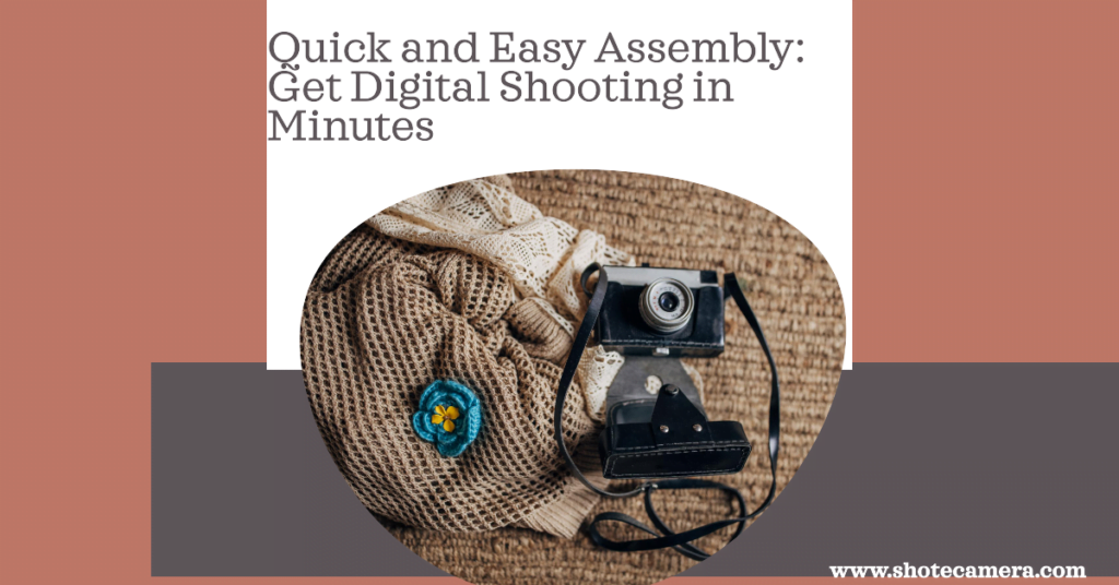 Paper Shoot Camera: A Digital Twist on Instant Magic 3 Quick and Easy Assembly: Get Digital Shooting in Minutes