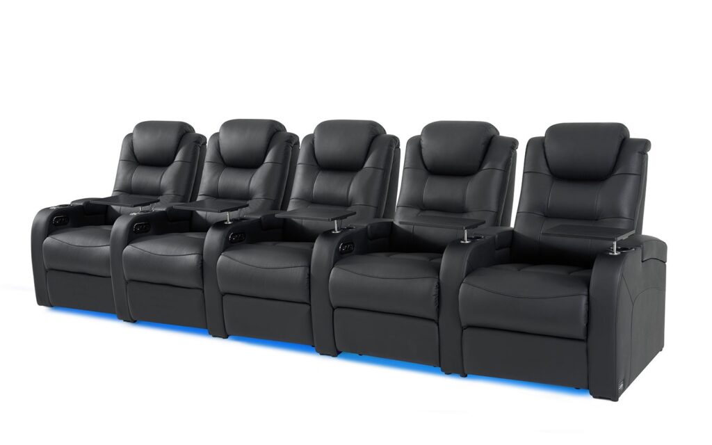 Stylish Modern Home Theater Seating for Small Spaces 4